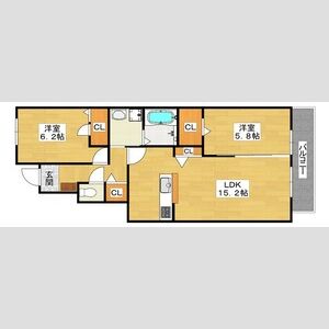 ハイムメゾン浜寺元町の間取り図