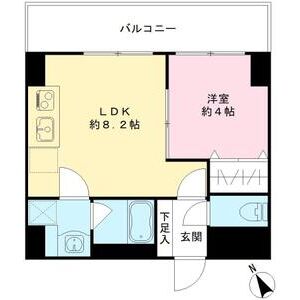 LUVIAS堺の間取り図