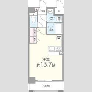 メゾンエクセランの間取り図