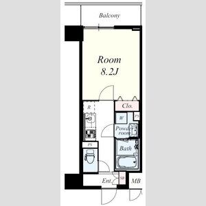 ボンニー元町の間取り図