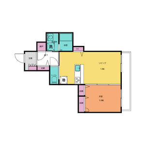 フェリーチェ上三条の間取り図