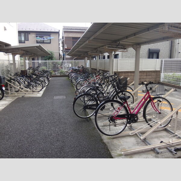 現地周辺 (駐輪場(無料))