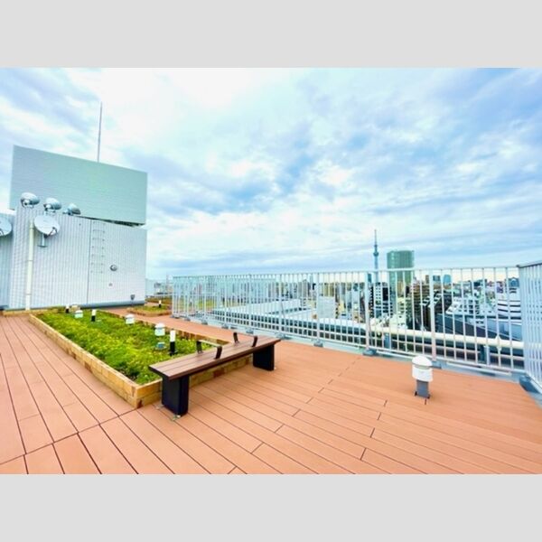 現地周辺 (屋上)