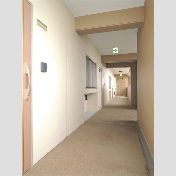 現地周辺 (共用廊下)