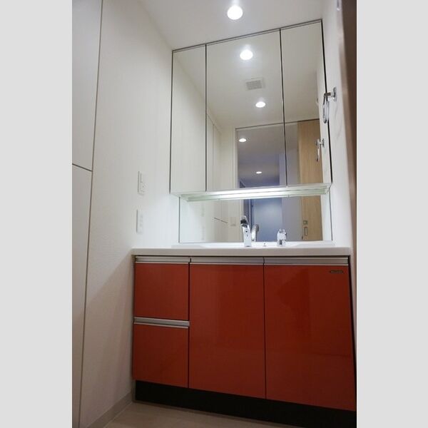 洗面所 (カウンター　3面鏡仕様)