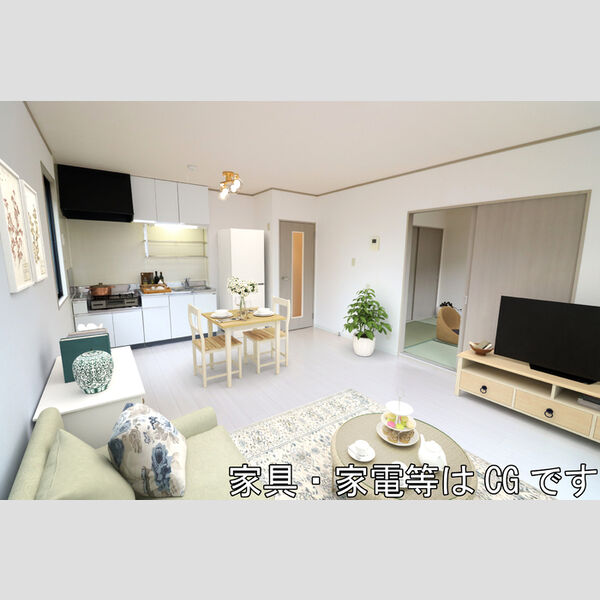 居室・リビング (LDK(※家具・家電等はCGです))