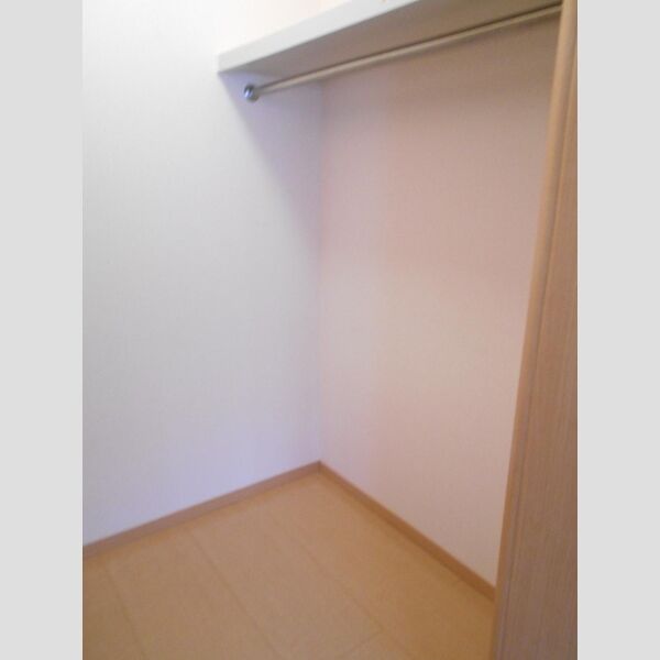 収納 (広々ウォークインクローゼットです!)