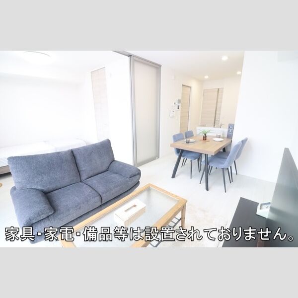 居室・リビング (LDK ※家具・家電・備品等は設置されておりません。)