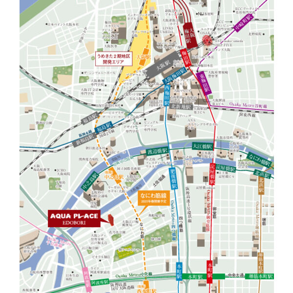 アクアプレイス江戸堀の外観3枚目