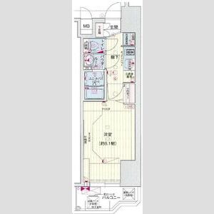 ララプレイス ザ・神戸シルフの間取り図