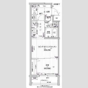 MJC京都西大路IIの間取り図