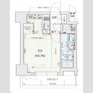 ララプレイス ザ・京橋ステラの間取り図