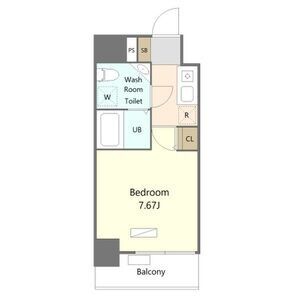 セレニテ高槻の間取り図