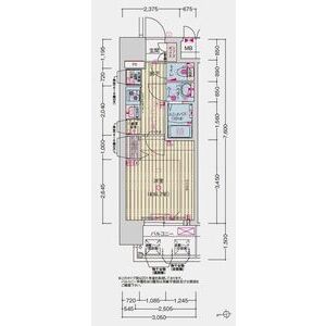 プレサンス庄内ブレイシスの間取り図