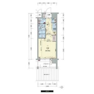 プレサンス京都五条天使突抜の間取り図