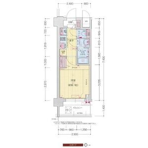 プレサンス東三国駅前グランクラスの間取り図