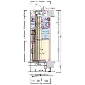 プレサンス桜川グロワールの間取り図