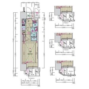 プレサンス本町エクストラの間取り図
