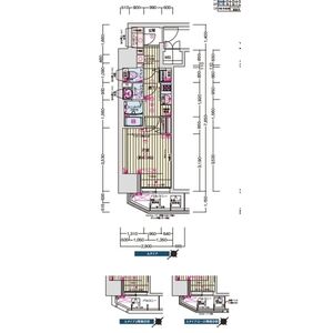 ララプレイス難波シエールの間取り図