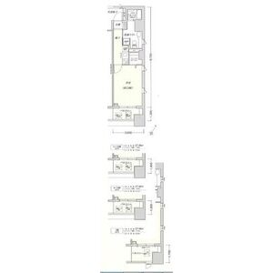 セレッソコートリバーサイドOSAKAの間取り図