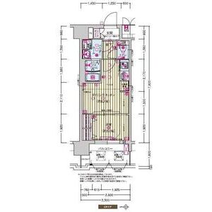 プレサンスTHE KYOTO 新町通の間取り図