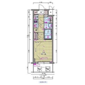 プレサンス福島ミッドエルの間取り図