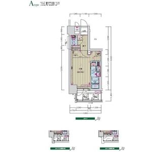 プレサンス立売堀パークシティの間取り図