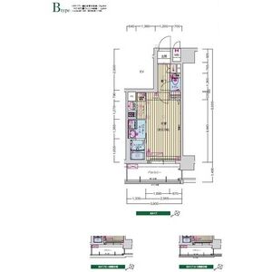 プレサンス立売堀パークシティの間取り図