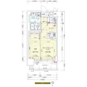 プレサンス新大阪ジェイズの間取り図
