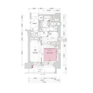 プレサンスロジェ本町の間取り図